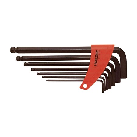 Teng Tools 1475 7 Piece Metric Ball Point Hex Key Set 1475